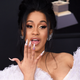 Cardi B at this year’s Grammy Awards.